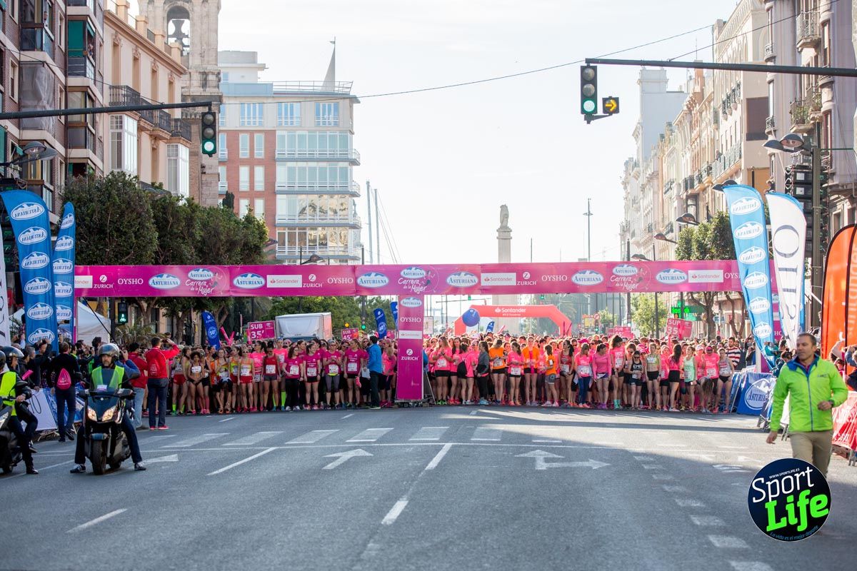 Carrera de la mujer Valencia 2018_ambiente salida