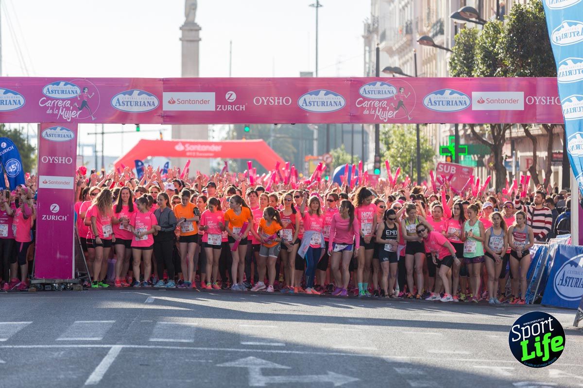 Carrera de la mujer Valencia 2018_ambiente salida