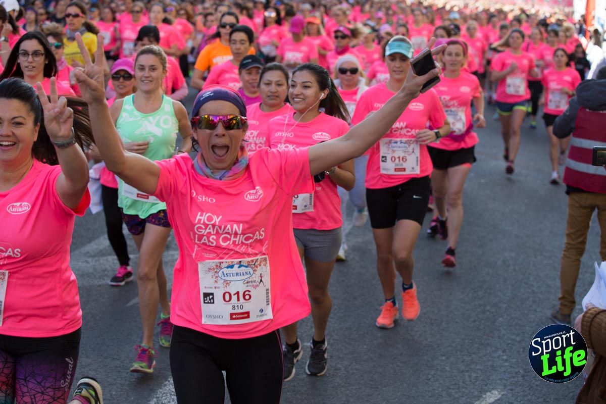Carrera de la mujer Valencia 2018_ambiente salida