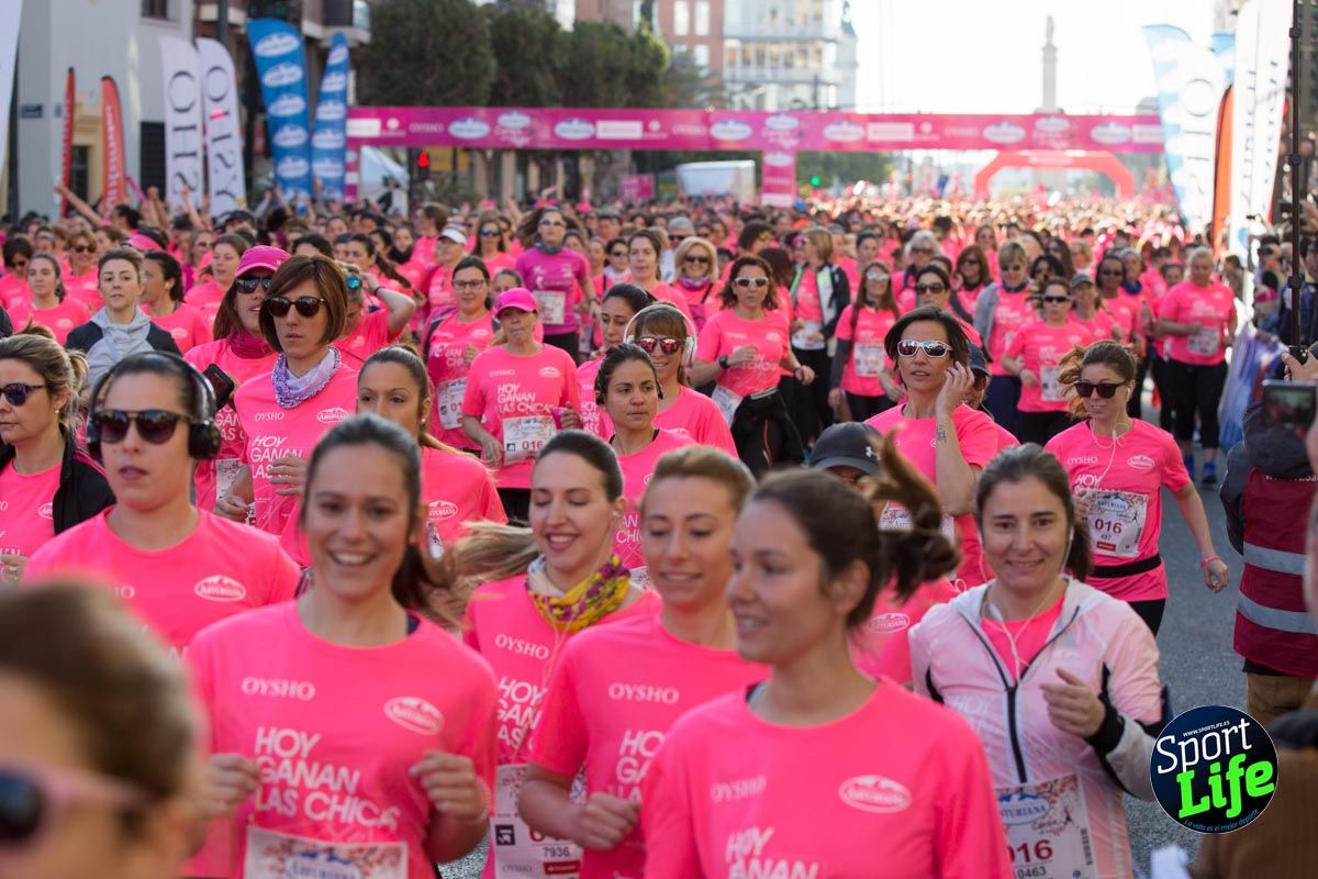 Carrera de la mujer Valencia 2018_ambiente salida