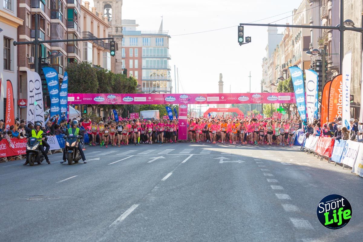 Carrera de la mujer Valencia 2018_ambiente salida