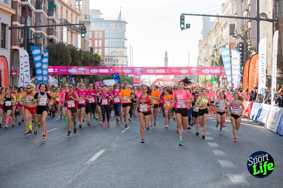 Carrera de la mujer Valencia 2018_ambiente salida