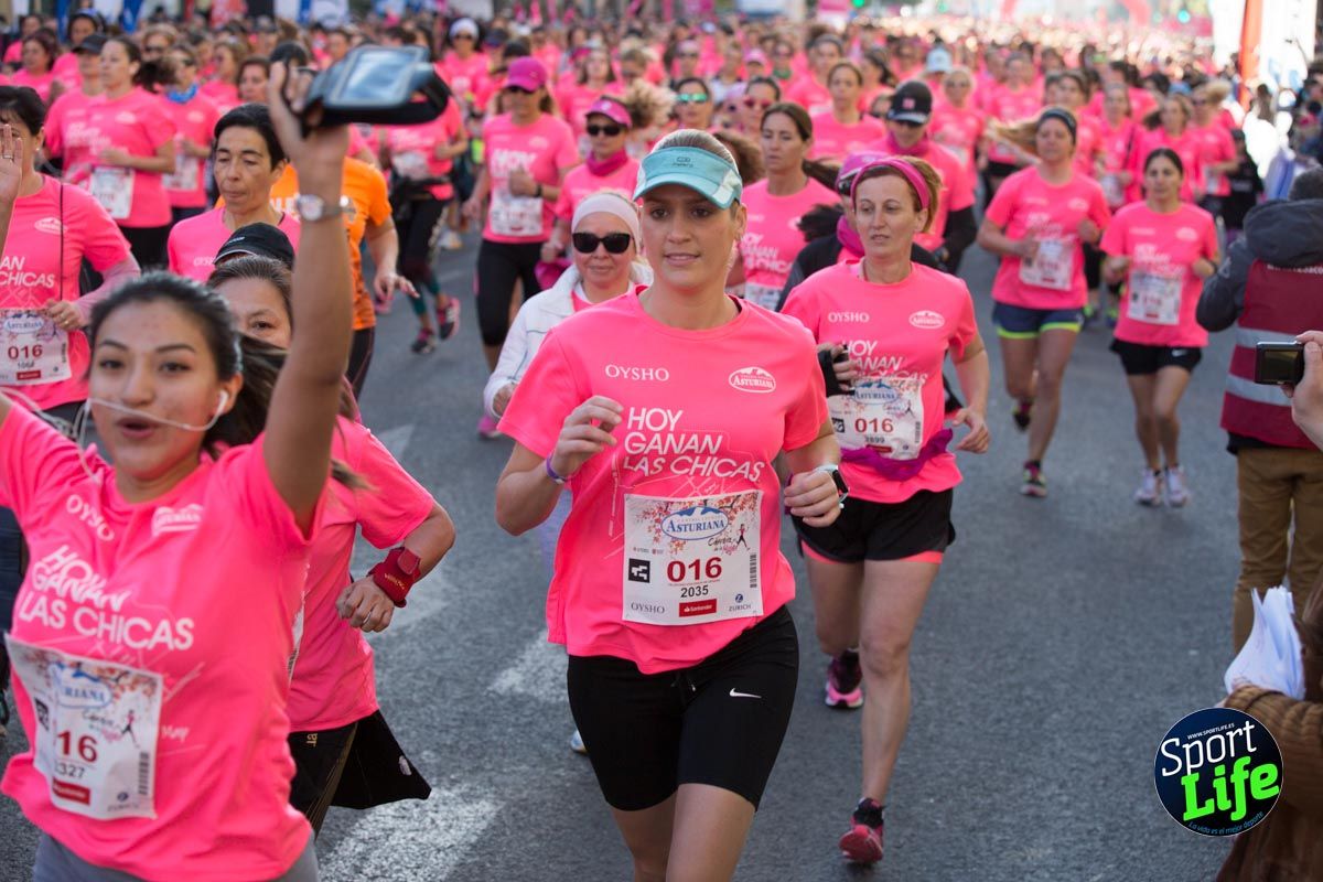 Carrera de la mujer Valencia 2018_ambiente salida