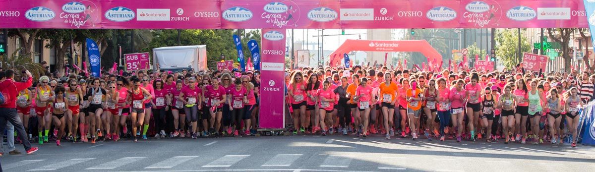 Carrera de la mujer Valencia 2018_ambiente salida