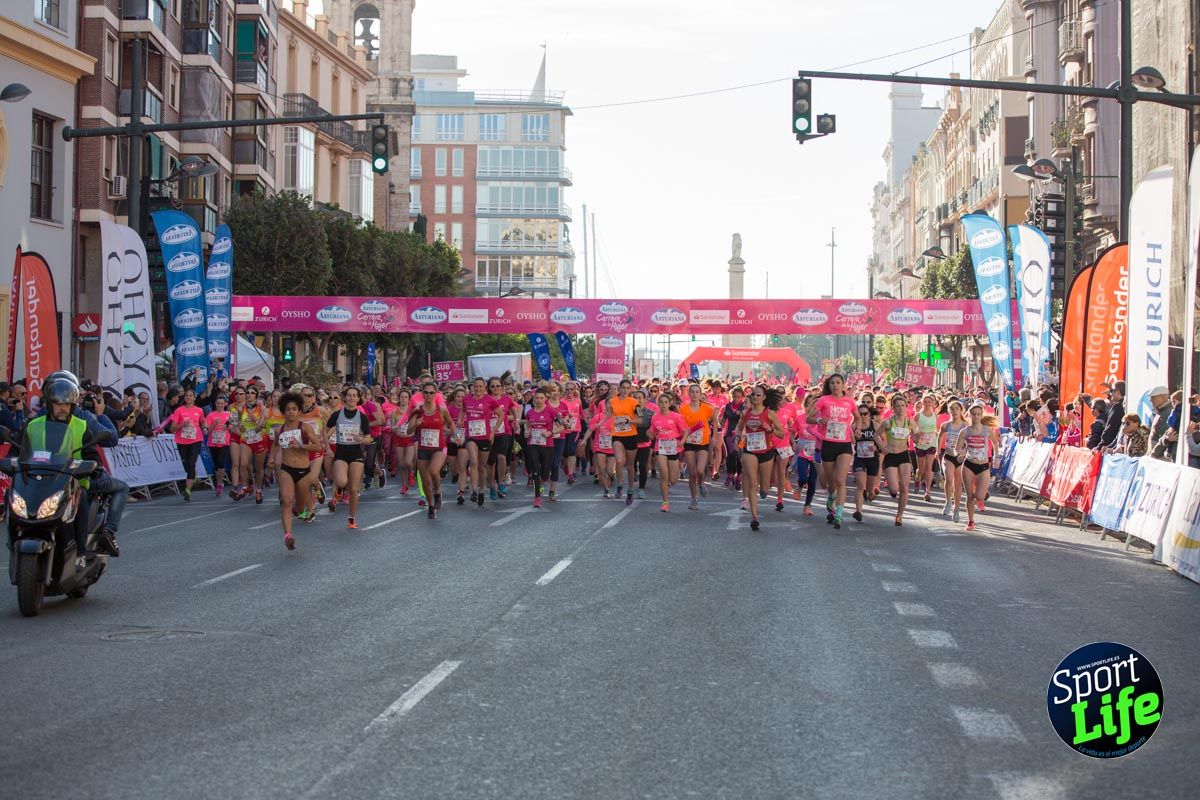 Carrera de la mujer Valencia 2018_ambiente salida
