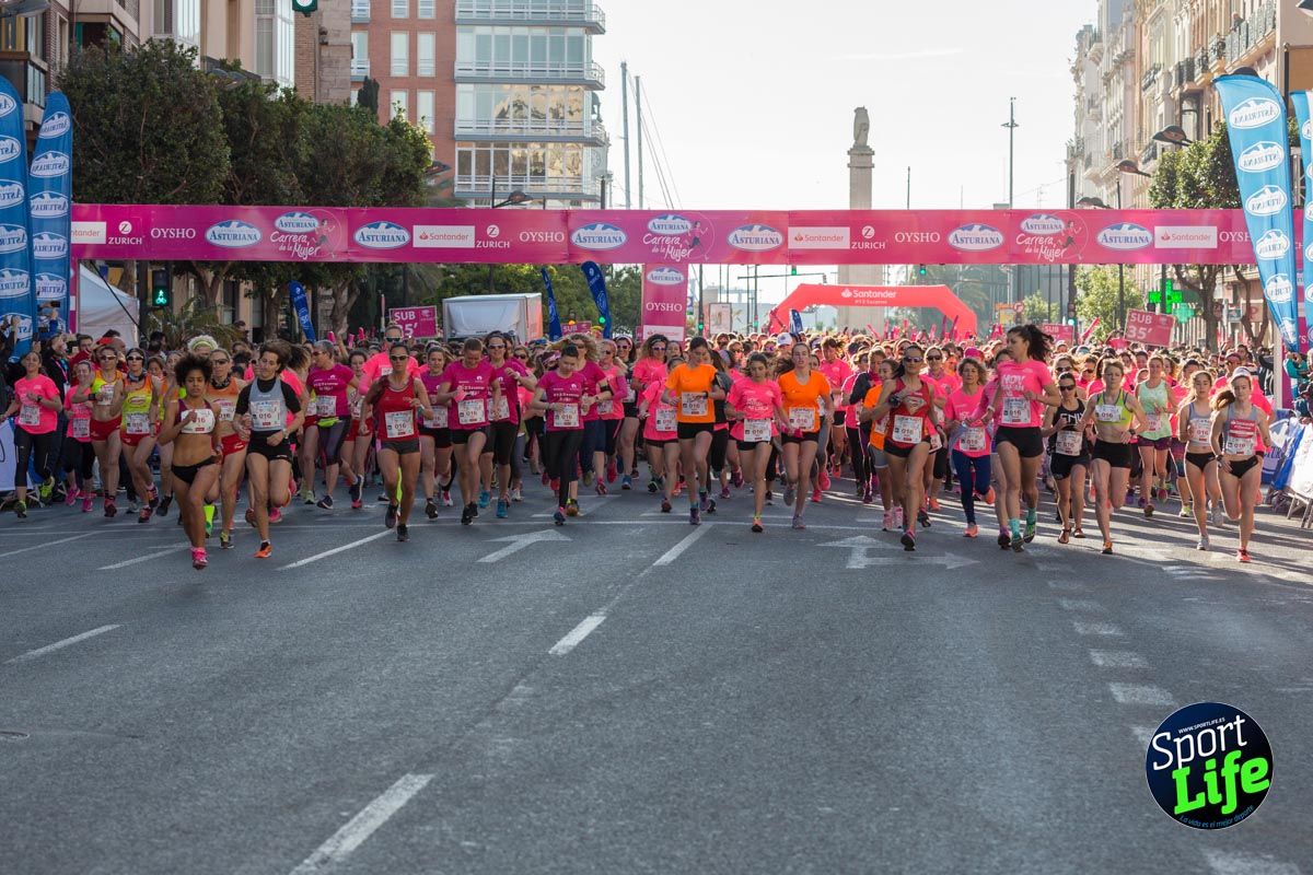 Carrera de la mujer Valencia 2018_ambiente salida