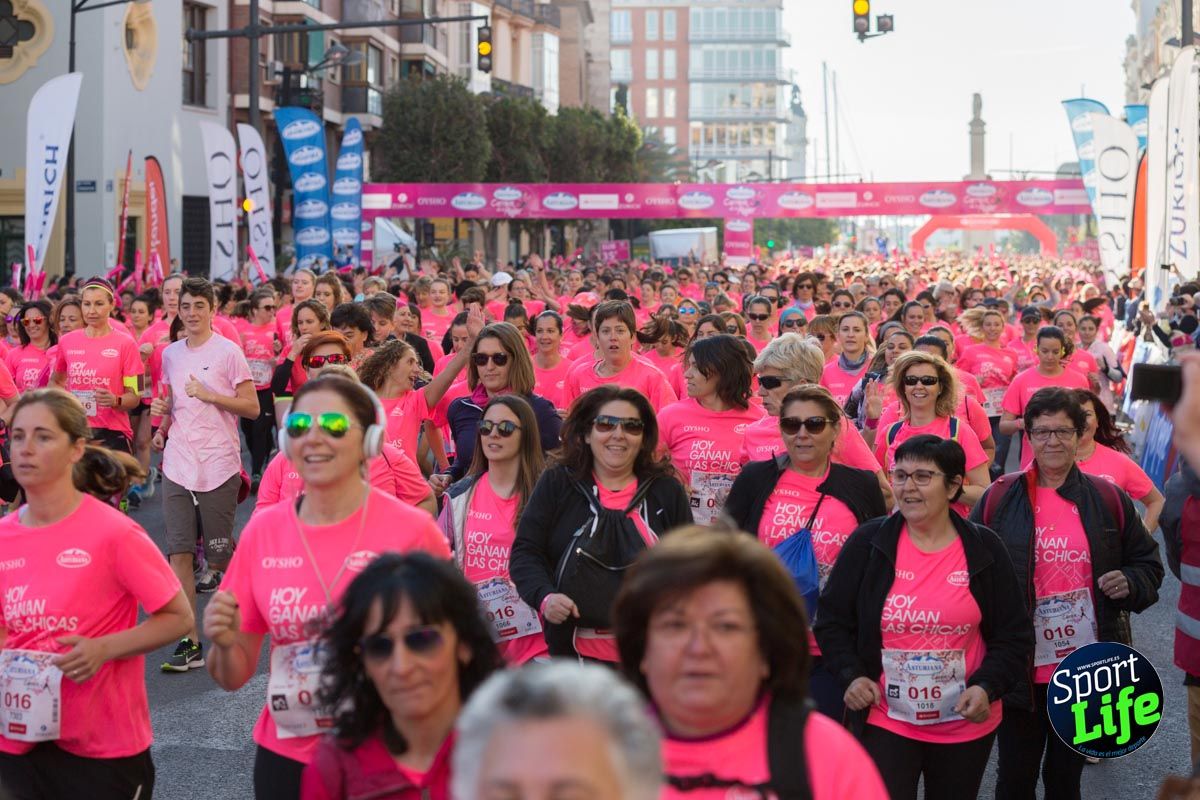 Carrera de la mujer Valencia 2018_ambiente salida