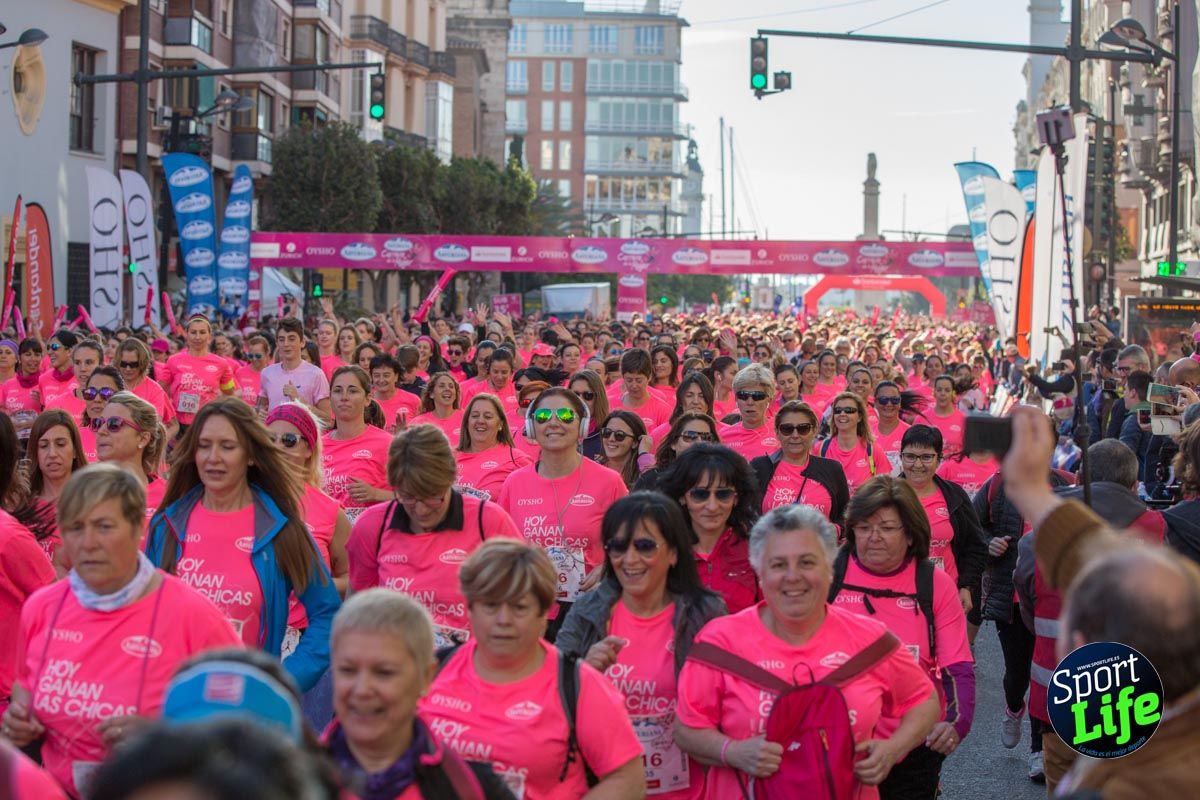 Carrera de la mujer Valencia 2018_ambiente salida
