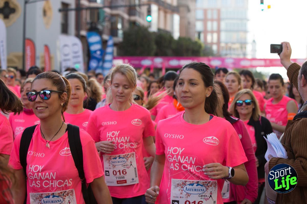 Carrera de la mujer Valencia 2018_ambiente salida