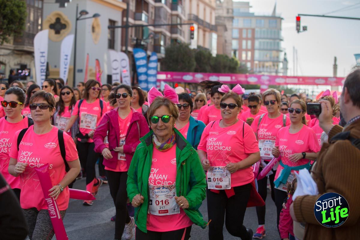 Carrera de la mujer Valencia 2018_ambiente salida