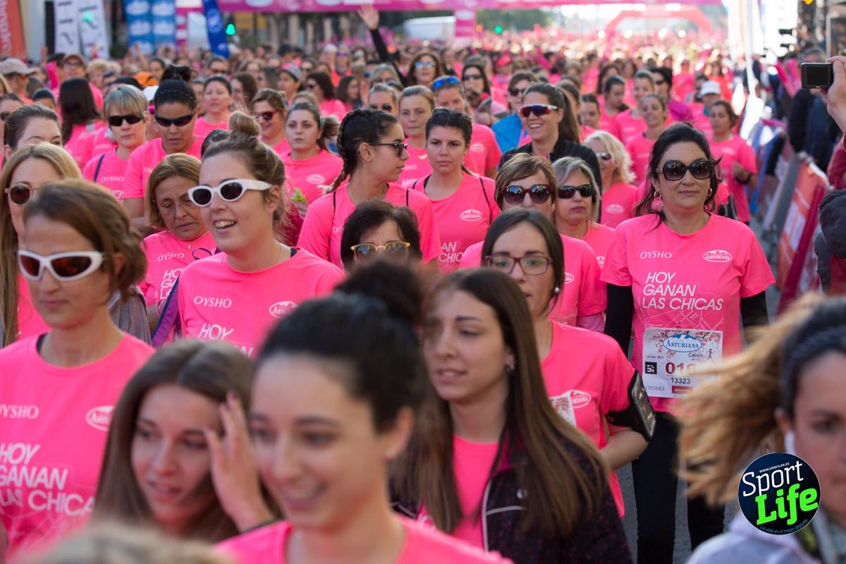 Carrera de la mujer Valencia 2018_ambiente salida
