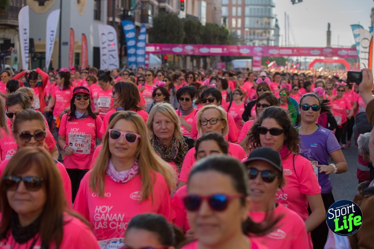 Carrera de la mujer Valencia 2018_ambiente salida