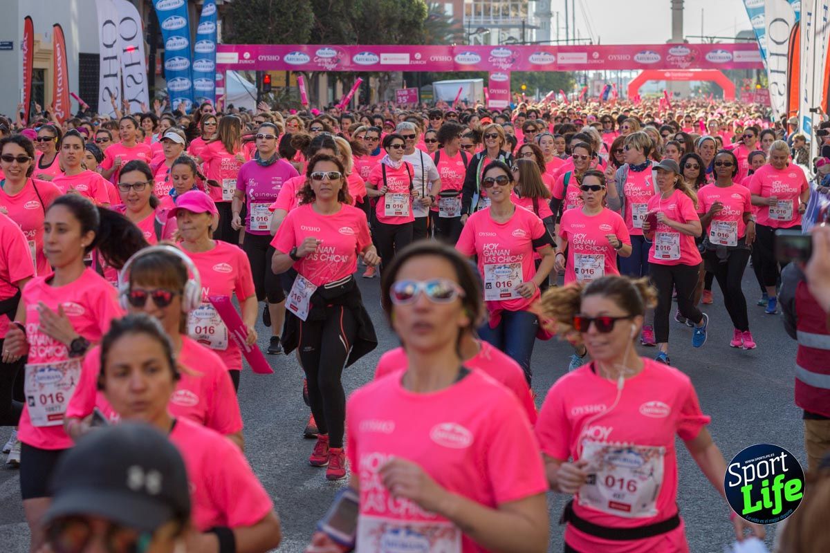 Carrera de la mujer Valencia 2018_ambiente salida