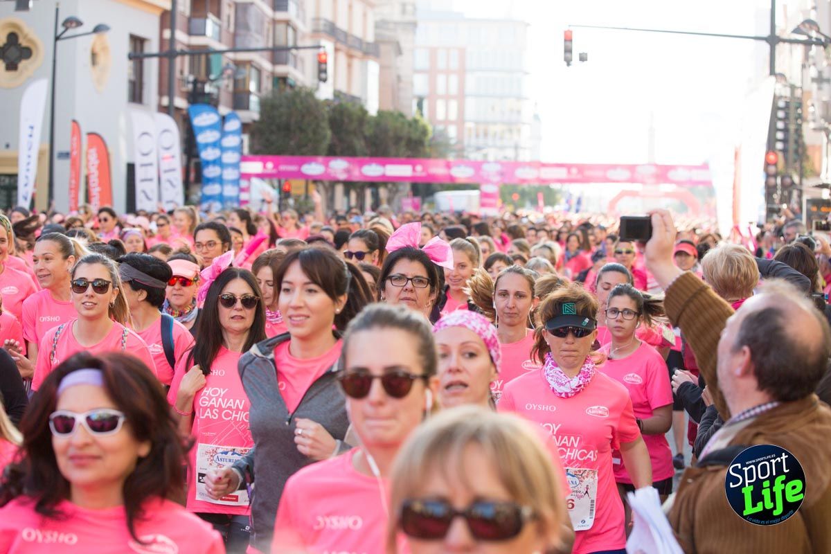 Carrera de la mujer Valencia 2018_ambiente salida