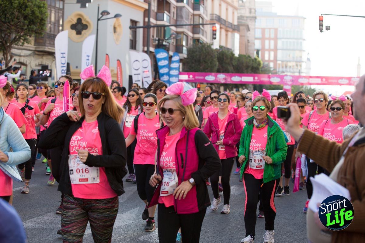 Carrera de la mujer Valencia 2018_ambiente salida