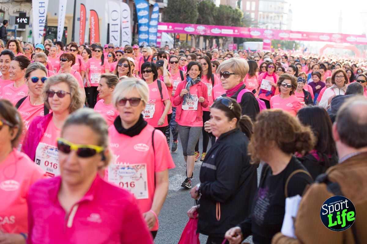 Carrera de la mujer Valencia 2018_ambiente salida