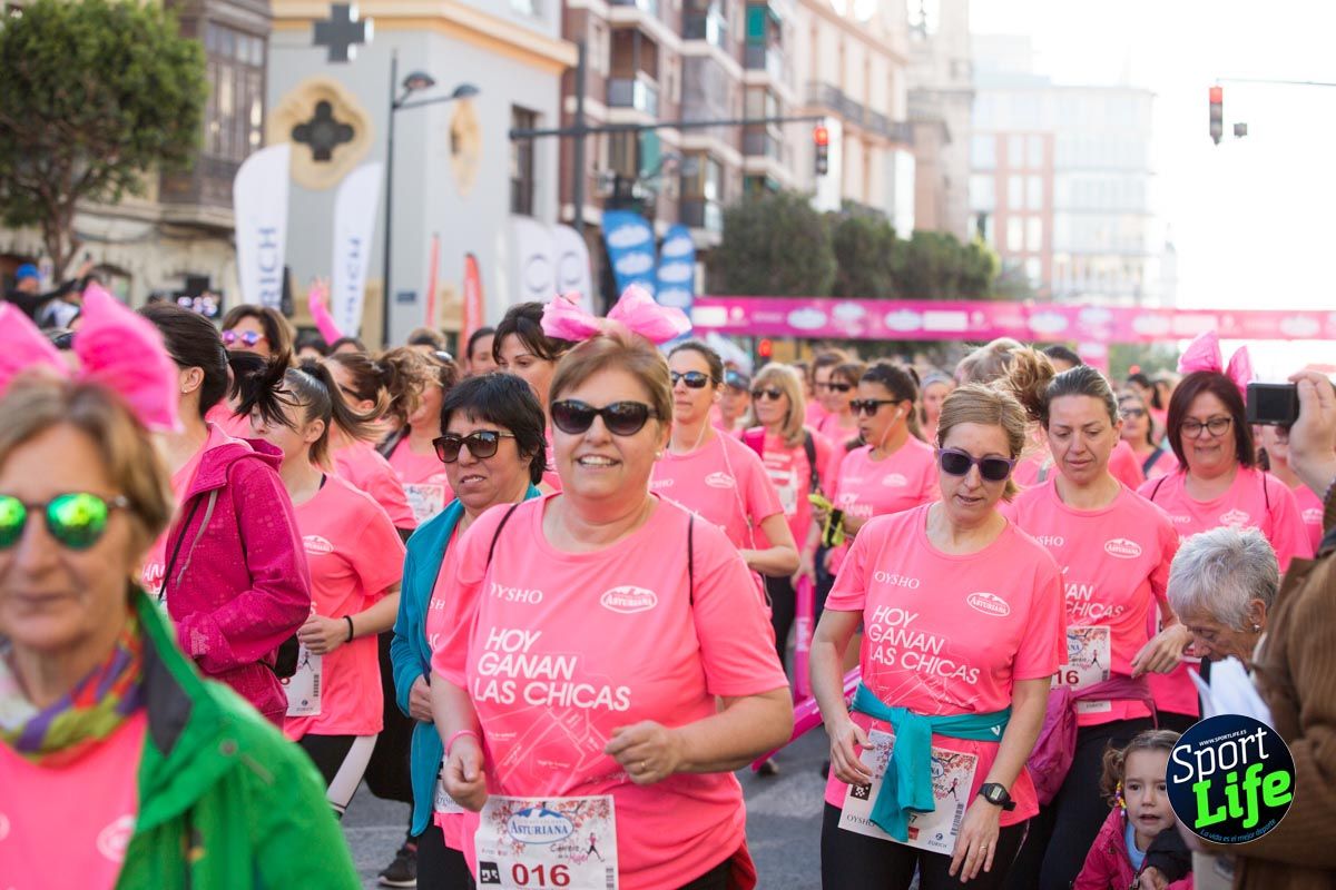 Carrera de la mujer Valencia 2018_ambiente salida