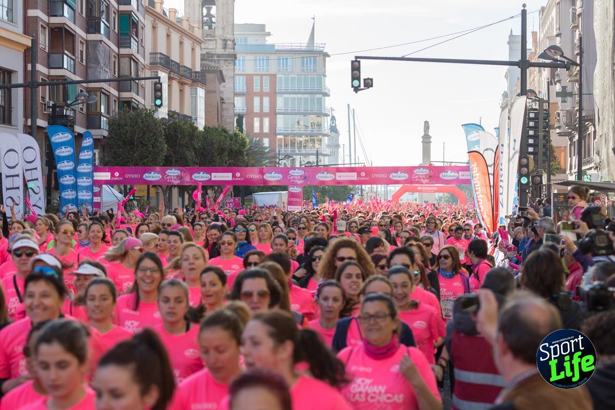 Carrera de la mujer Valencia 2018_ambiente salida