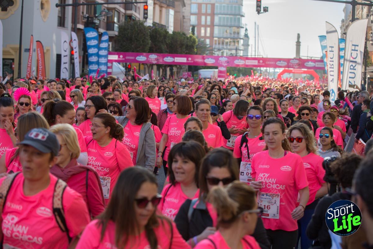 Carrera de la mujer Valencia 2018_ambiente salida