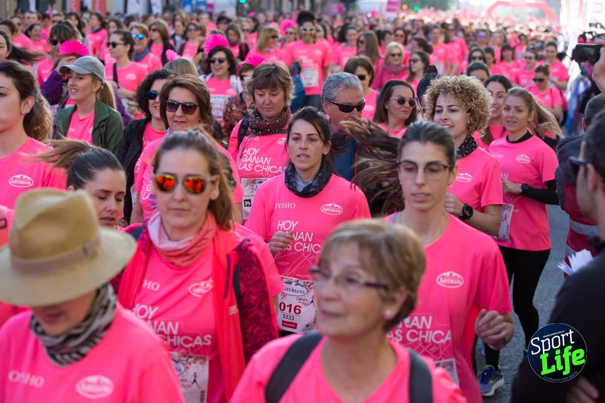 Carrera de la mujer Valencia 2018_ambiente salida
