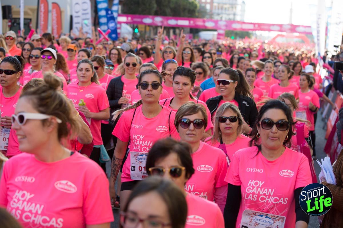 Carrera de la mujer Valencia 2018_ambiente salida