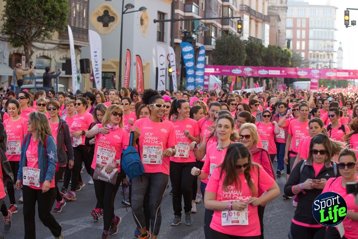 Carrera de la mujer Valencia 2018_ambiente salida