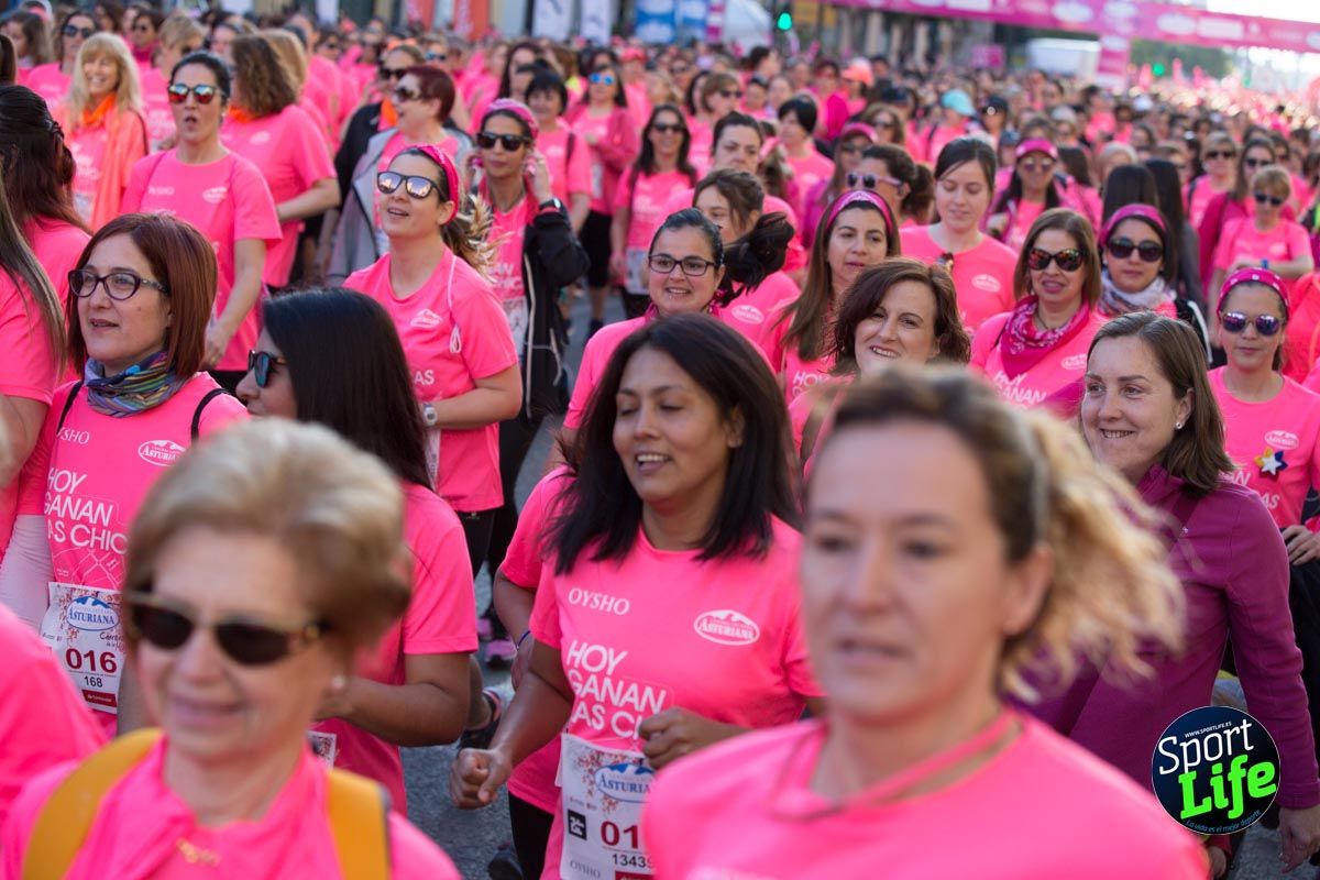 Carrera de la mujer Valencia 2018_ambiente salida