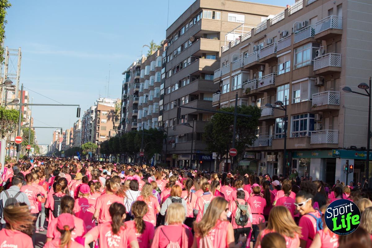 Carrera de la mujer Valencia 2018_ambiente salida
