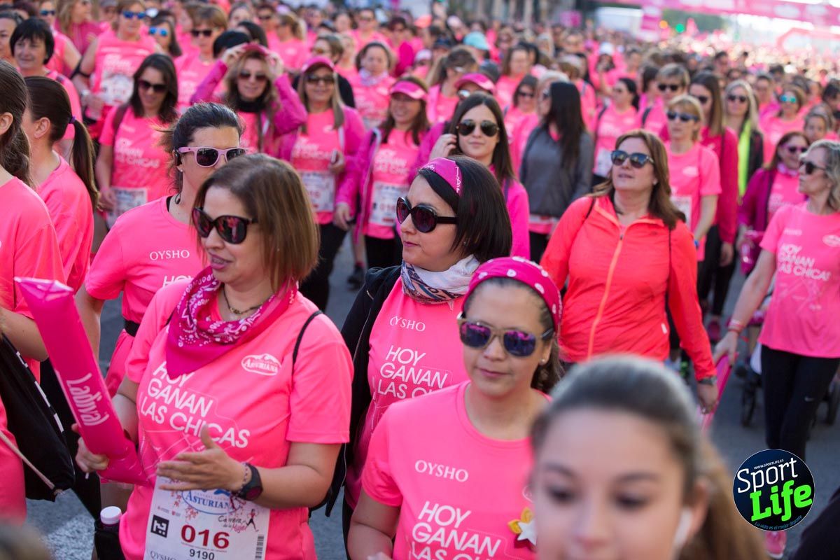 Carrera de la mujer Valencia 2018_ambiente salida