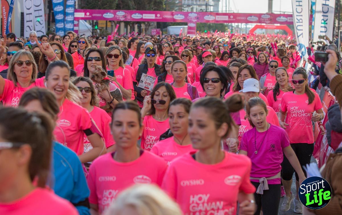 Carrera de la mujer Valencia 2018_ambiente salida