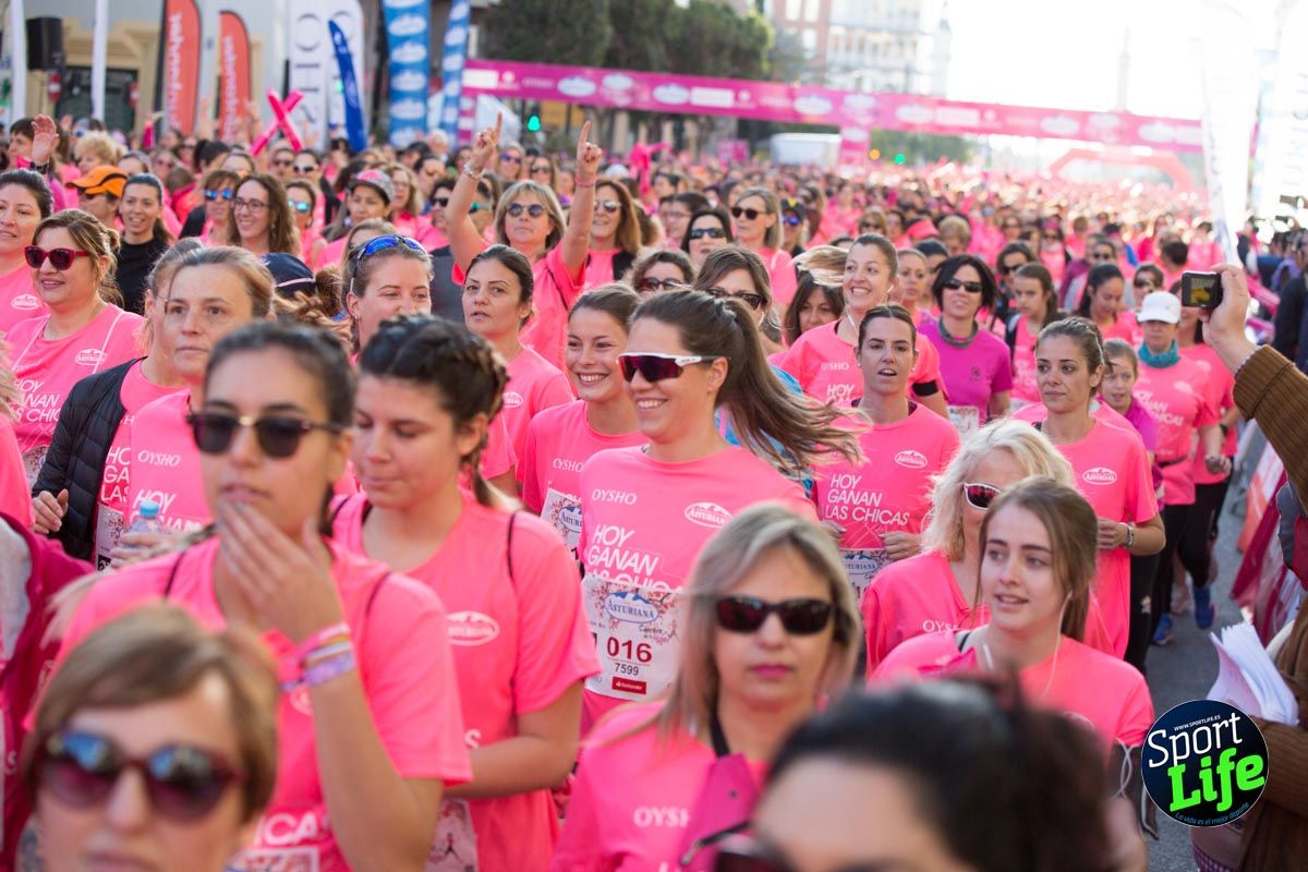 Carrera de la mujer Valencia 2018_ambiente salida