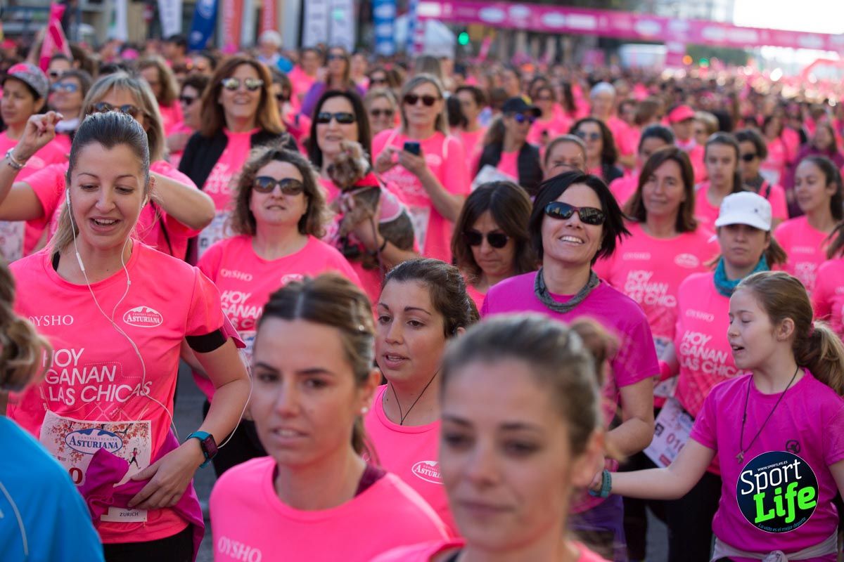 Carrera de la mujer Valencia 2018_ambiente salida