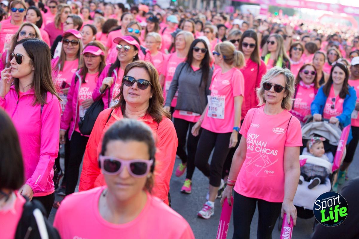 Carrera de la mujer Valencia 2018_ambiente salida