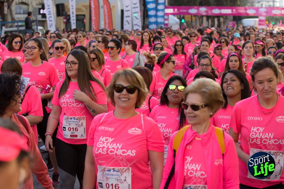 Carrera de la mujer Valencia 2018_ambiente salida