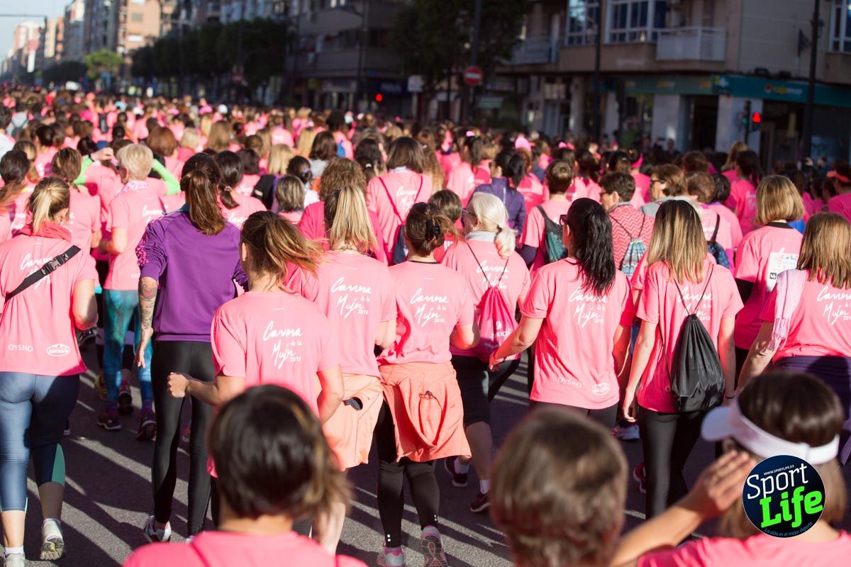Carrera de la mujer Valencia 2018_ambiente salida