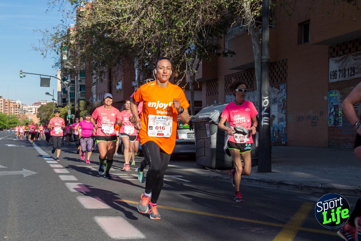 Carrera de la mujer Valencia 2018_en_carrera
