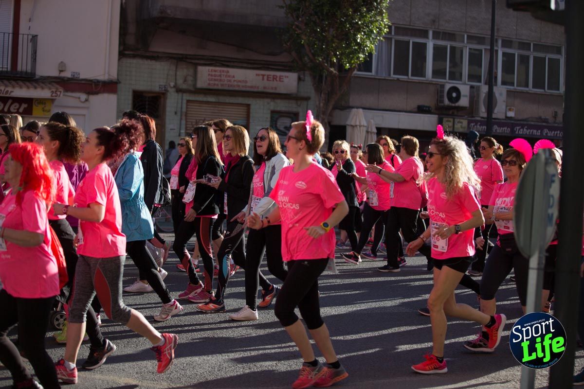 Carrera de la mujer Valencia 2018_ambiente salida