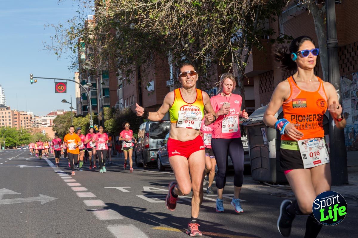 Carrera de la mujer Valencia 2018_en_carrera