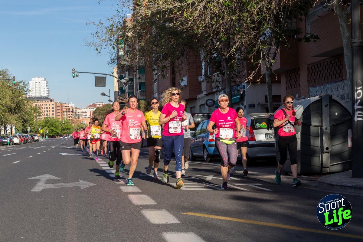Carrera de la mujer Valencia 2018_en_carrera
