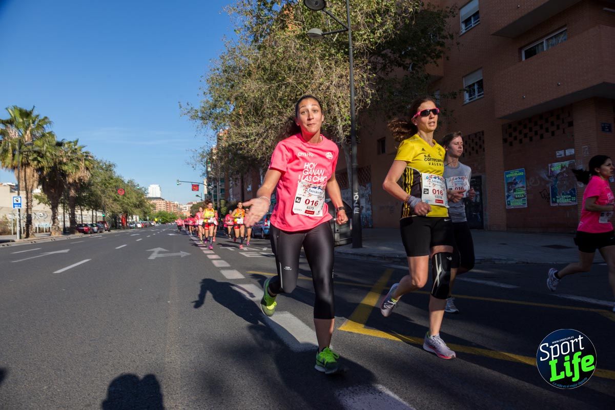 Carrera de la mujer Valencia 2018_en_carrera