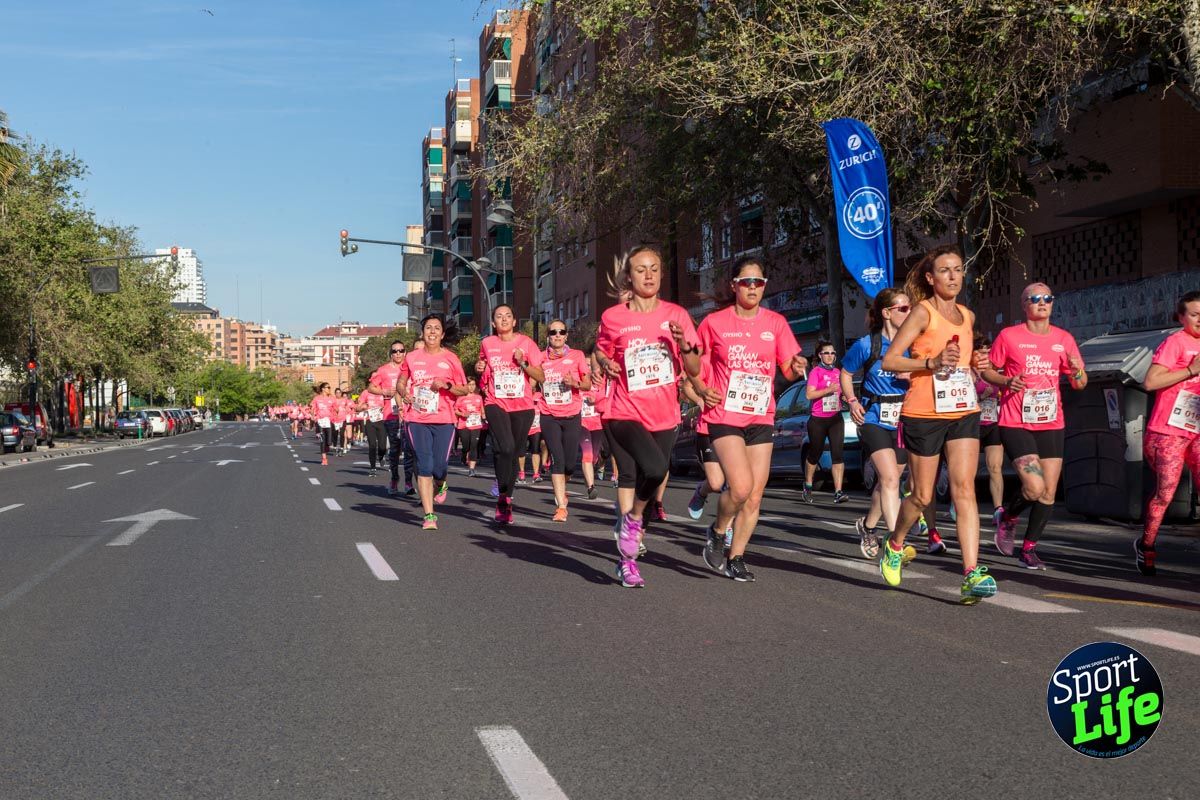 Carrera de la mujer Valencia 2018_en_carrera