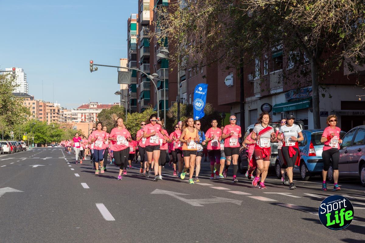 Carrera de la mujer Valencia 2018_en_carrera