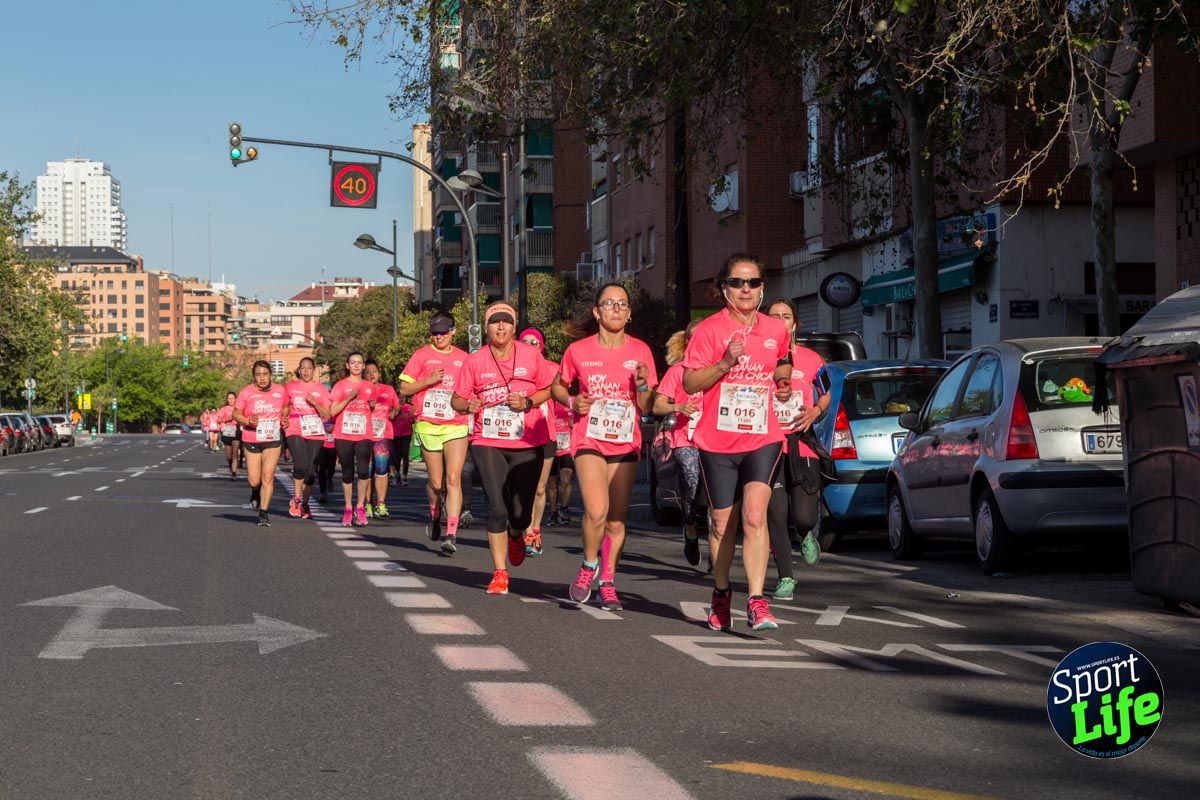 Carrera de la mujer Valencia 2018_en_carrera