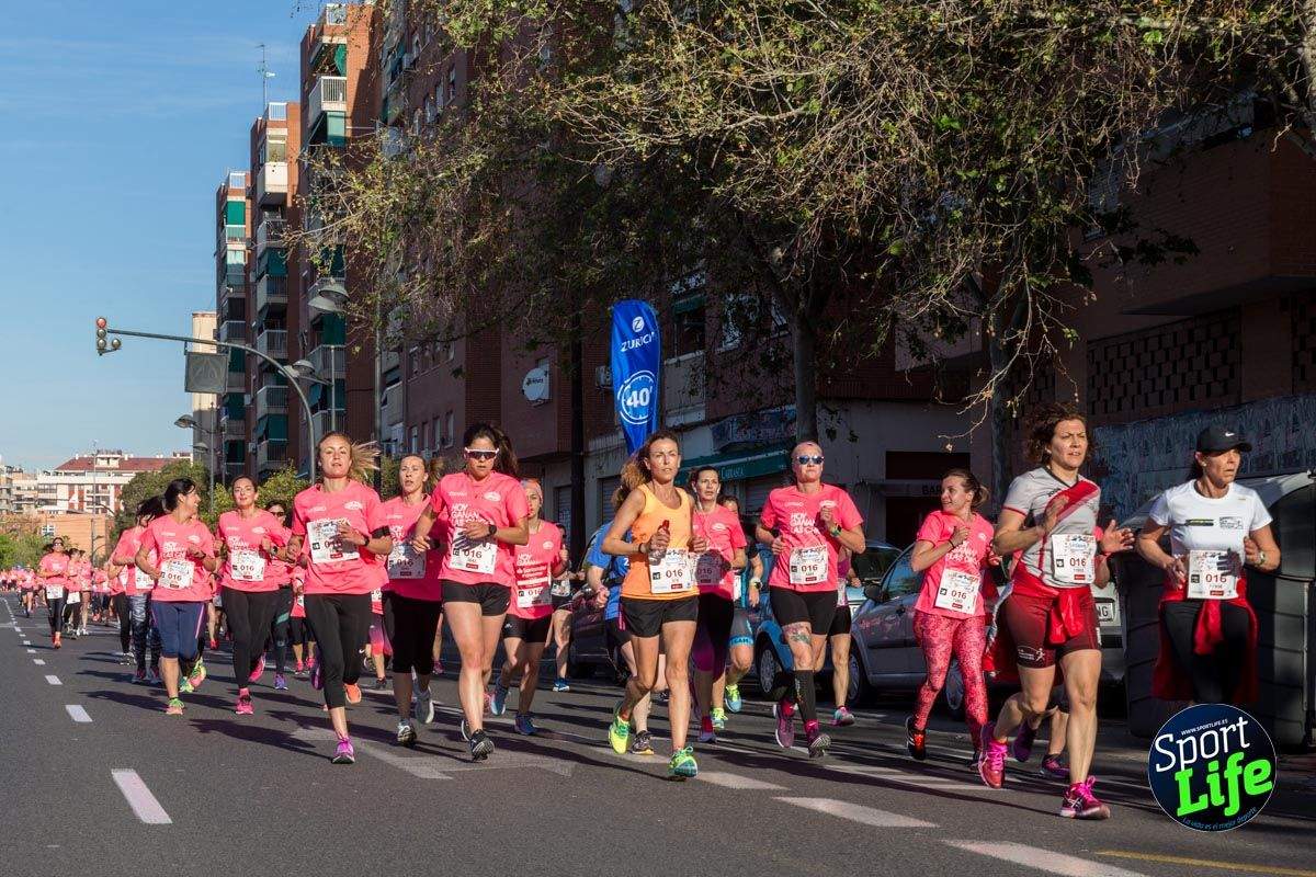 Carrera de la mujer Valencia 2018_en_carrera