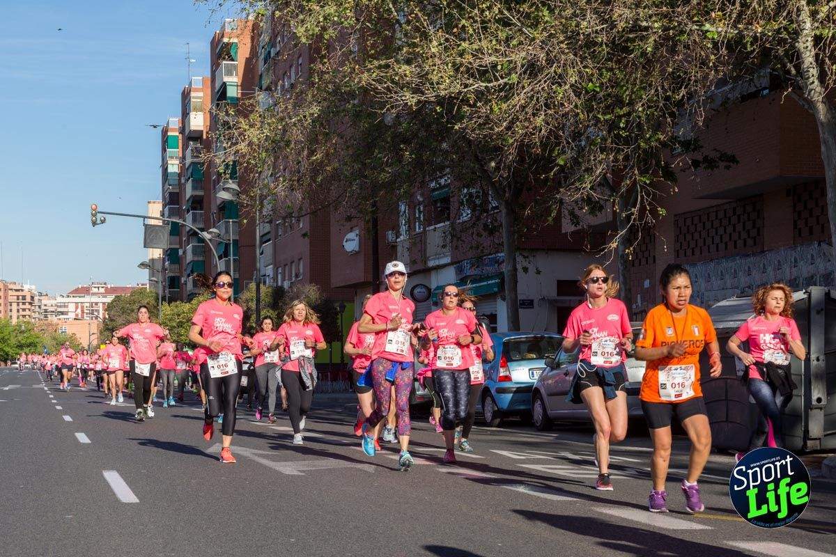 Carrera de la mujer Valencia 2018_en_carrera