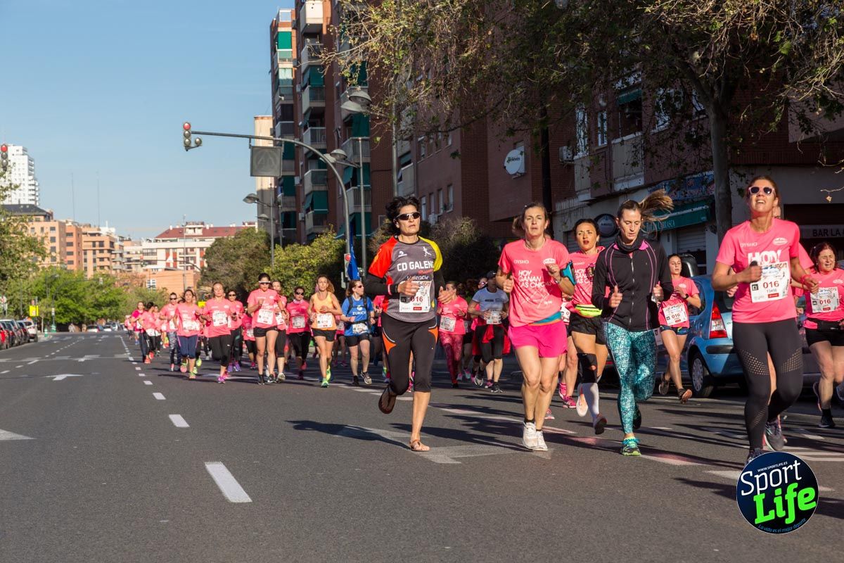 Carrera de la mujer Valencia 2018_en_carrera