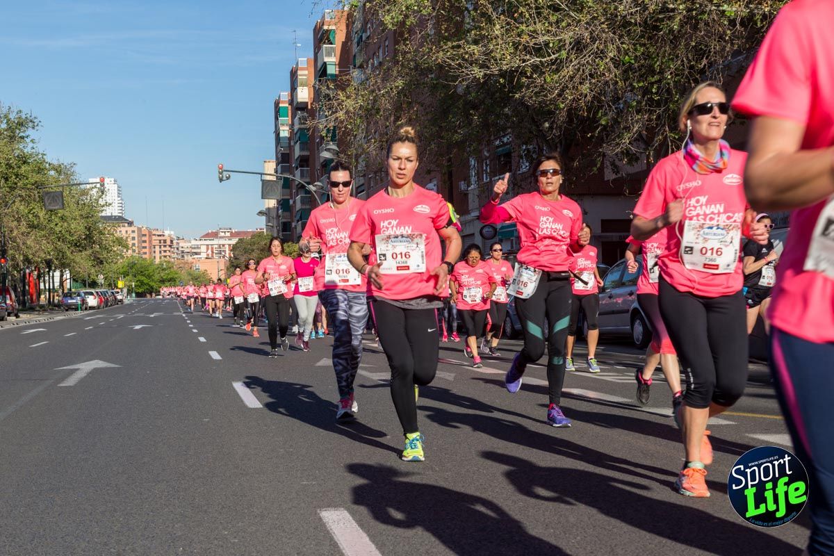 Carrera de la mujer Valencia 2018_en_carrera
