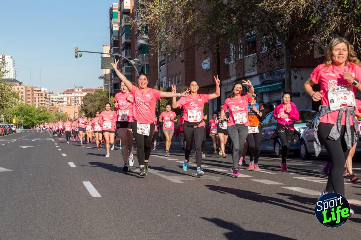Carrera de la mujer Valencia 2018_en_carrera