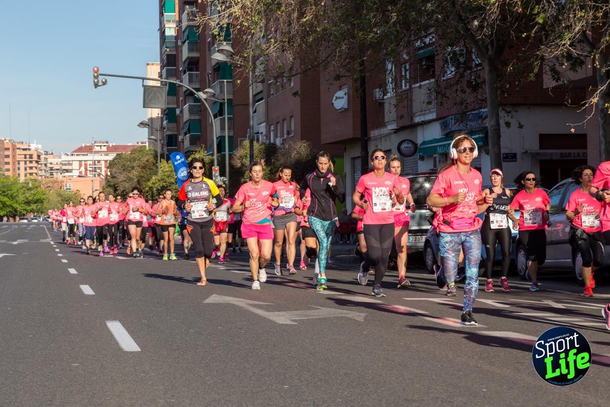 Carrera de la mujer Valencia 2018_en_carrera