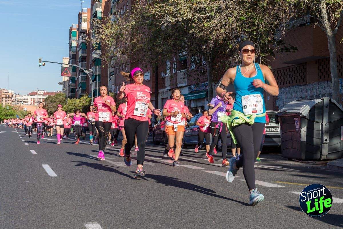 Carrera de la mujer Valencia 2018_en_carrera